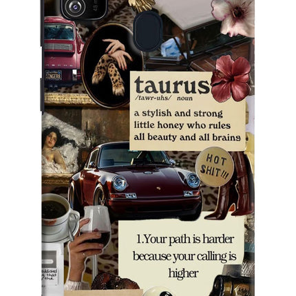 Taurus Zodiac Samsung M30s Hard Case Back Cover by Casekaro