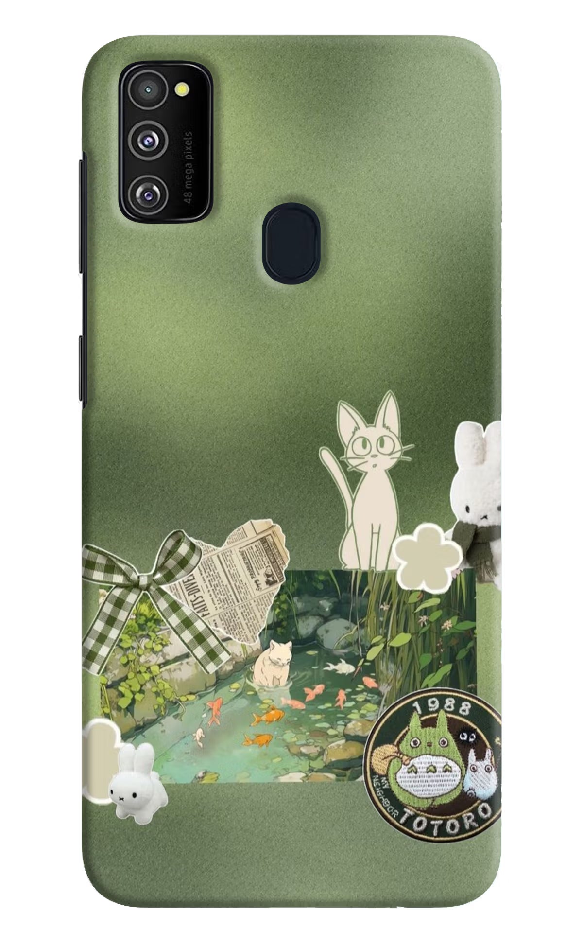 Aesthetic anime Samsung M30s Back Cover