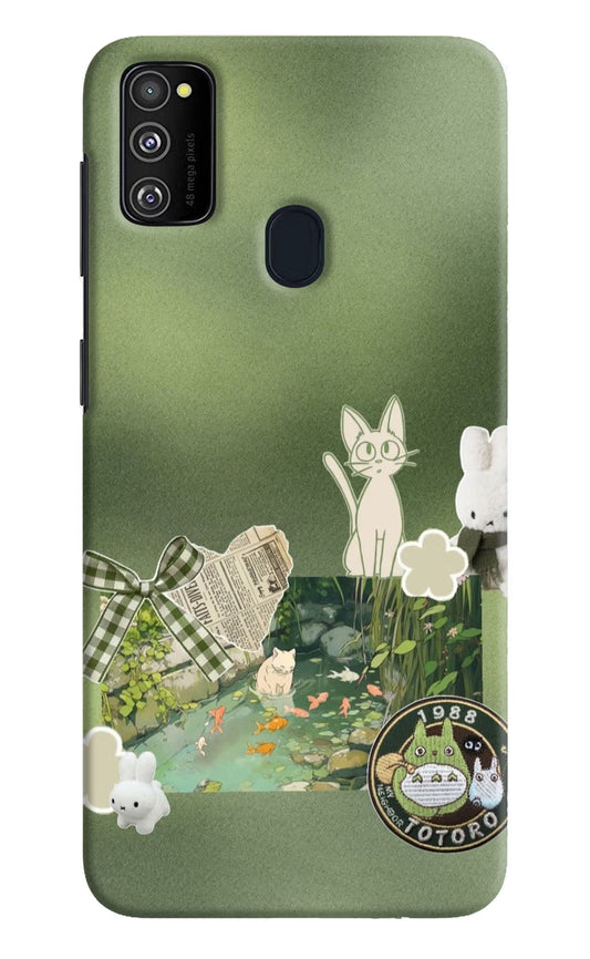 Aesthetic anime Samsung M30s Back Cover