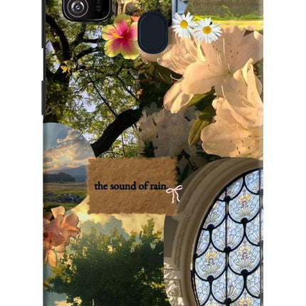 Rain Samsung M30s Hard Case Back Cover by Casekaro