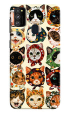 Cool Cat Samsung M30s Hard Case Back Cover by Casekaro