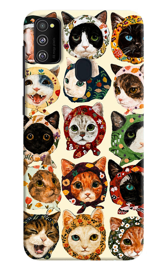 Cool Cat Samsung M30s Hard Case Back Cover by Casekaro