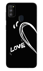 Love Line Samsung M30s Hard Case Back Cover by Casekaro