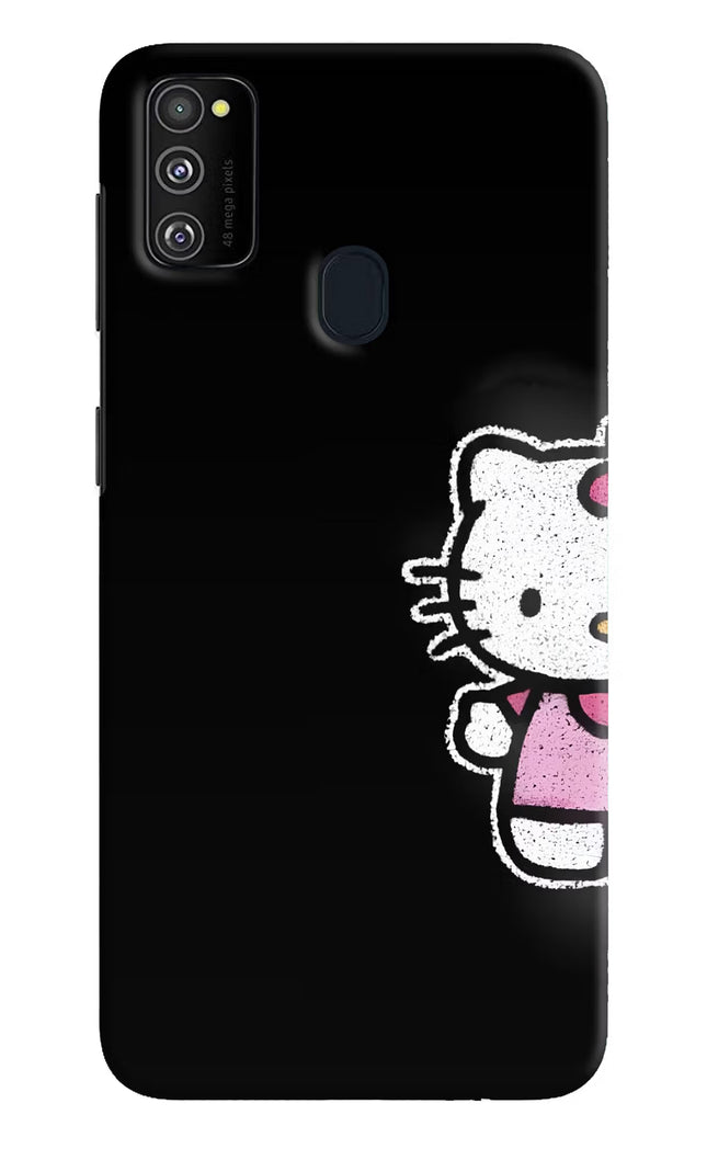 Kitty Charm Samsung M30s Hard Case Back Cover by Casekaro