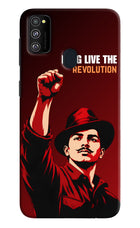 Bhagat Singh Revolution Samsung M30s Hard Case Back Cover by Casekaro