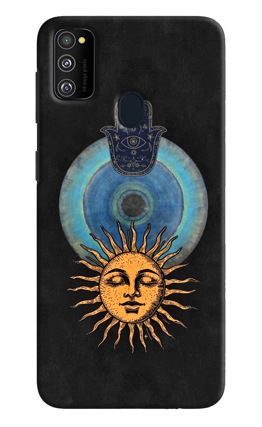 Divine Sun Samsung M30s Back Cover, Hard case