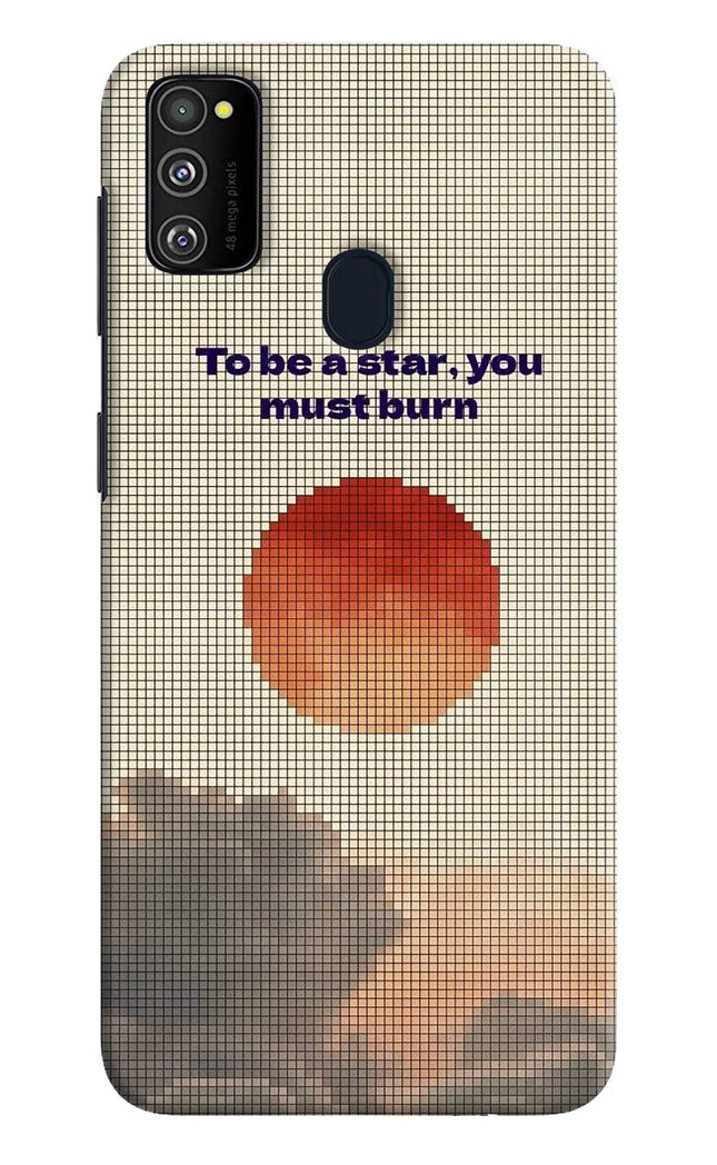 Pixel Sun Samsung M30s Hard Case Back Cover by Casekaro