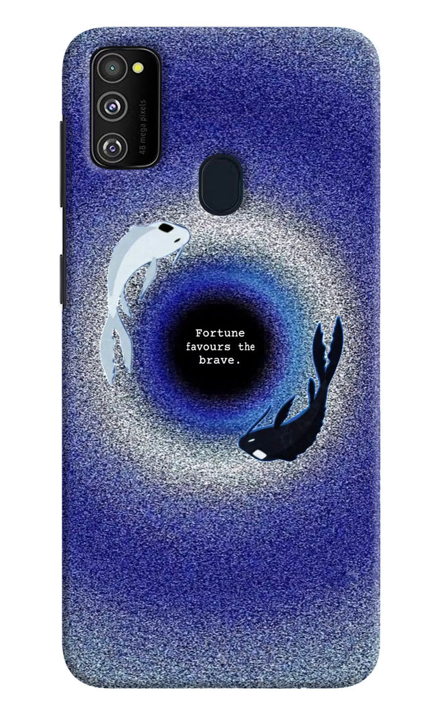 Dark Koi Samsung M30s Hard Case Back Cover by Casekaro