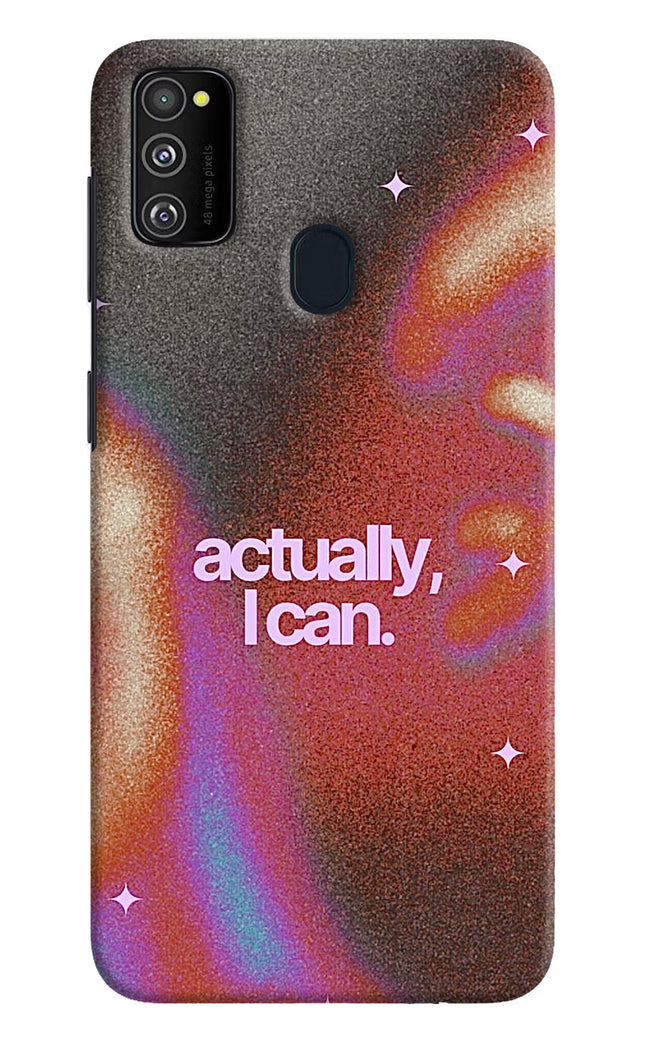 Pink Aura Samsung M30s Hard Case Back Cover by Casekaro