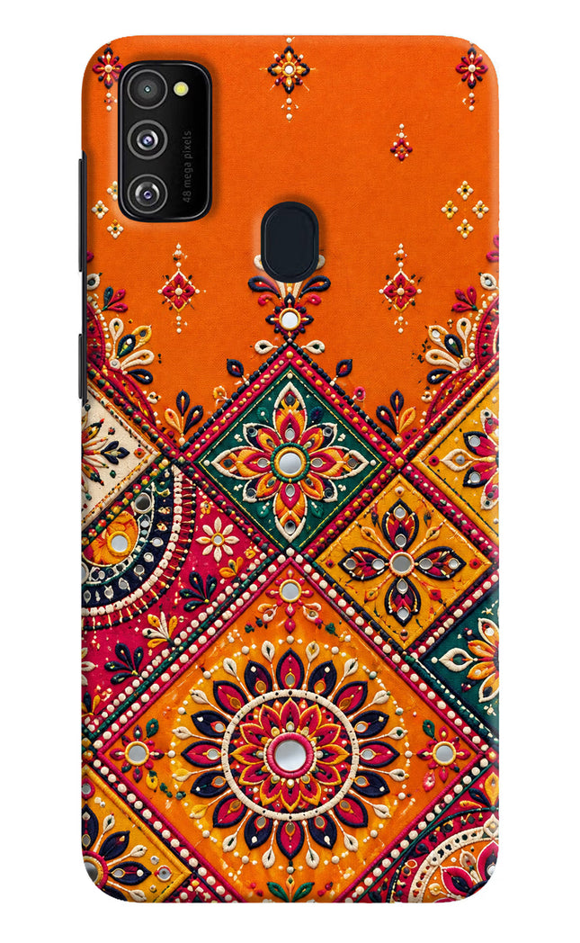 Kutch Glow Samsung M30s Hard Case Back Cover by Casekaro