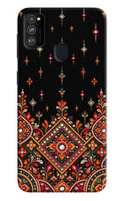 Noir Mehfil Samsung M30s Hard Case Back Cover by Casekaro