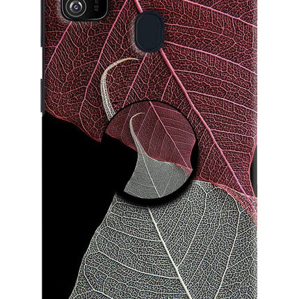 Leaf Pattern Samsung M30s Pop Case by Casekaro