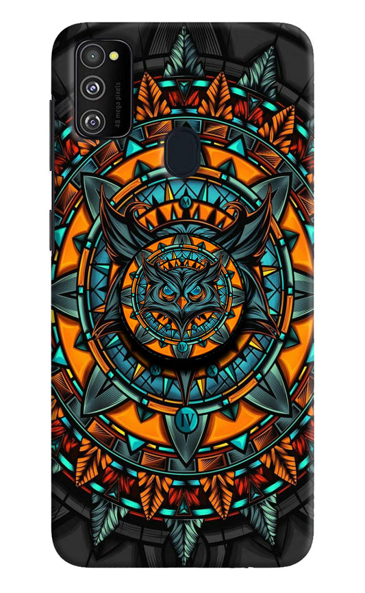 Angry Owl Samsung M30s Pop Case by Casekaro
