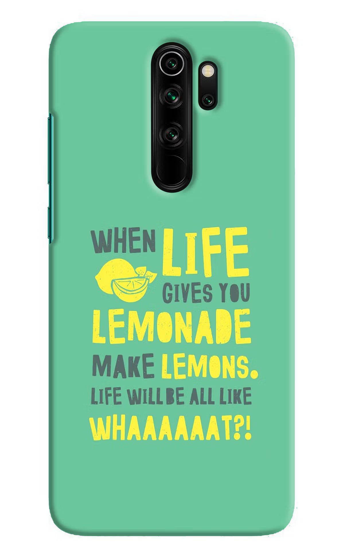 Quote Redmi Note 8 Pro Hard Case Back Cover by Casekaro