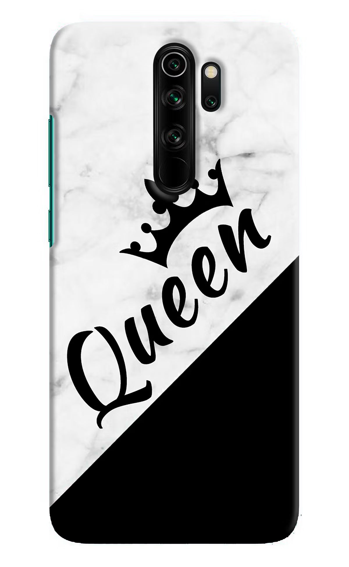 Queen Redmi Note 8 Pro Hard Case Back Cover by Casekaro