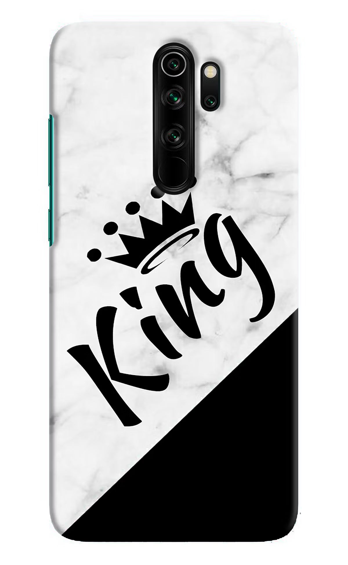 King Redmi Note 8 Pro Hard Case Back Cover by Casekaro