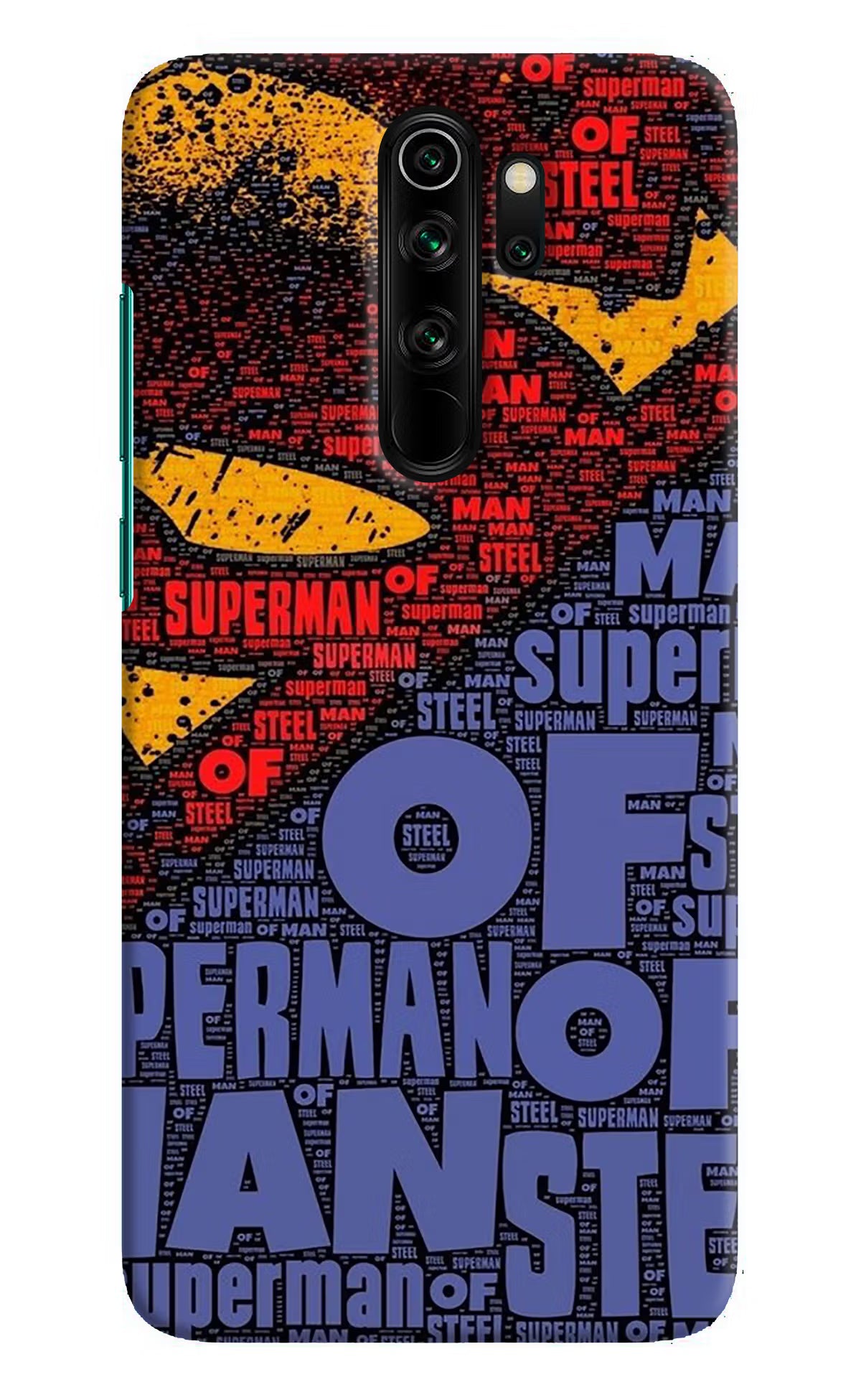 Superman Redmi Note 8 Pro Hard Case Back Cover by Casekaro
