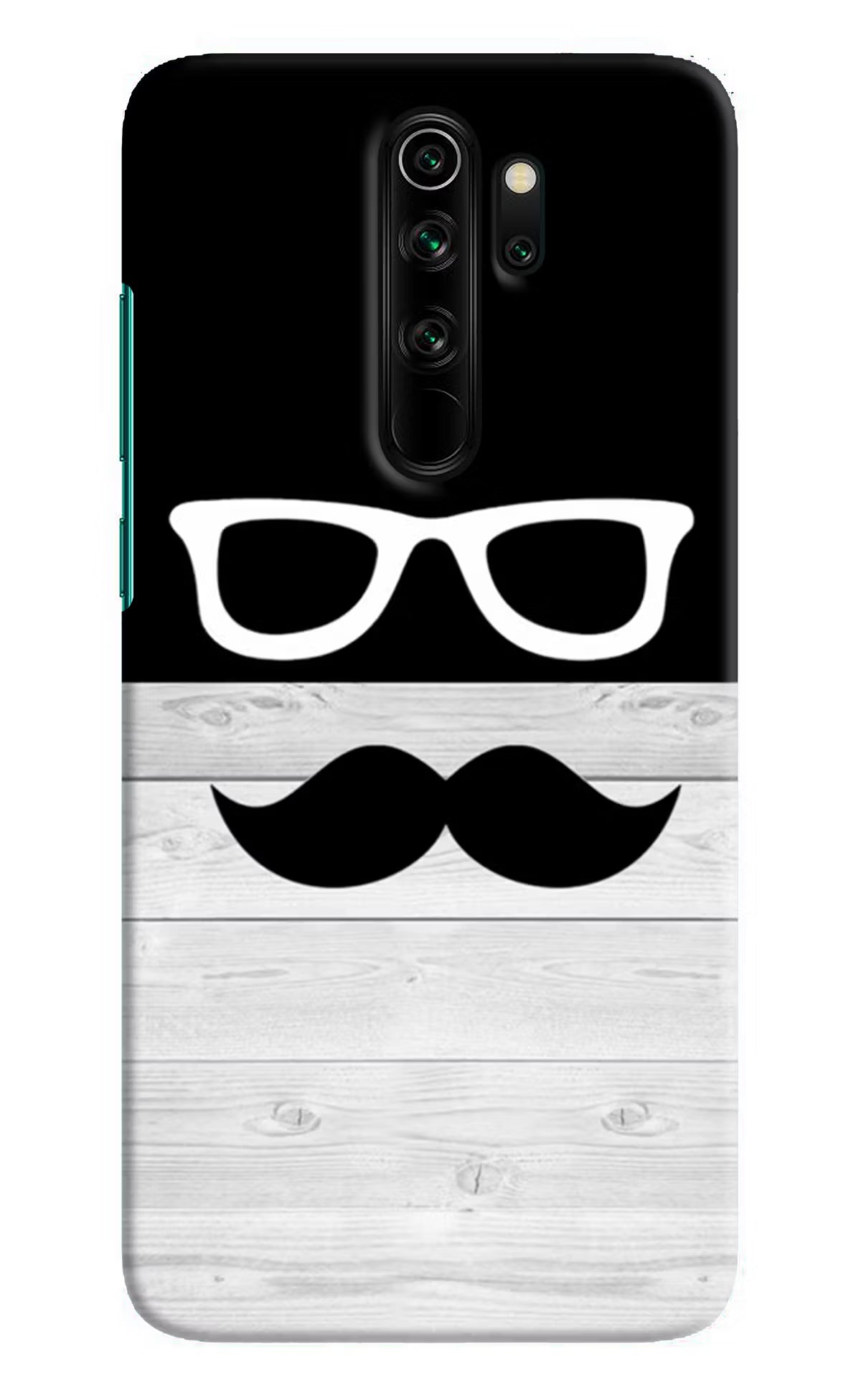 Mustache Redmi Note 8 Pro Hard Case Back Cover by Casekaro