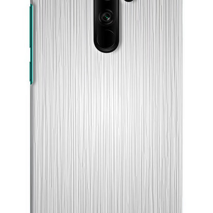 Wooden Grey Texture Redmi Note 8 Pro Hard Case Back Cover by Casekaro