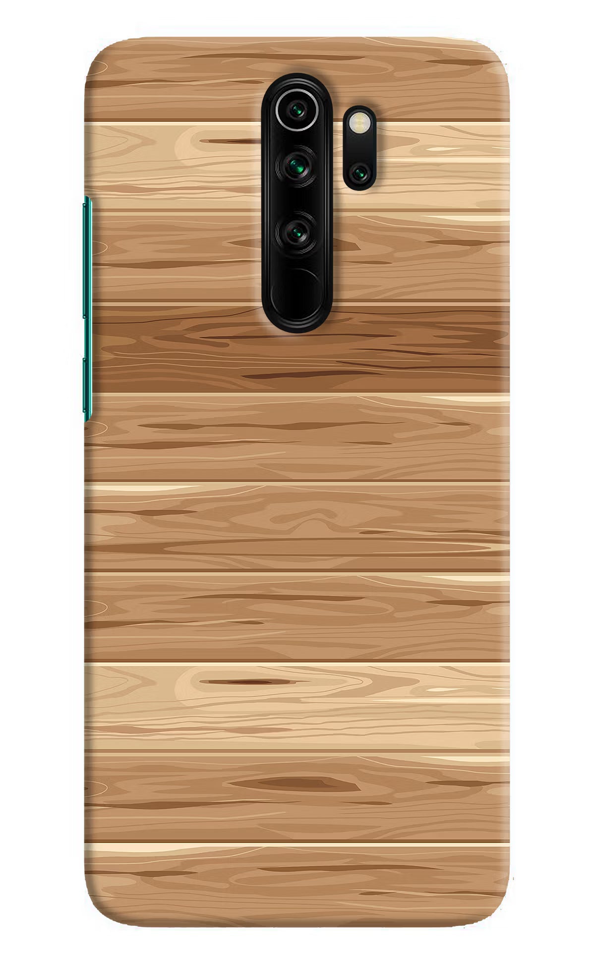 Wooden Vector Redmi Note 8 Pro Hard Case Back Cover by Casekaro