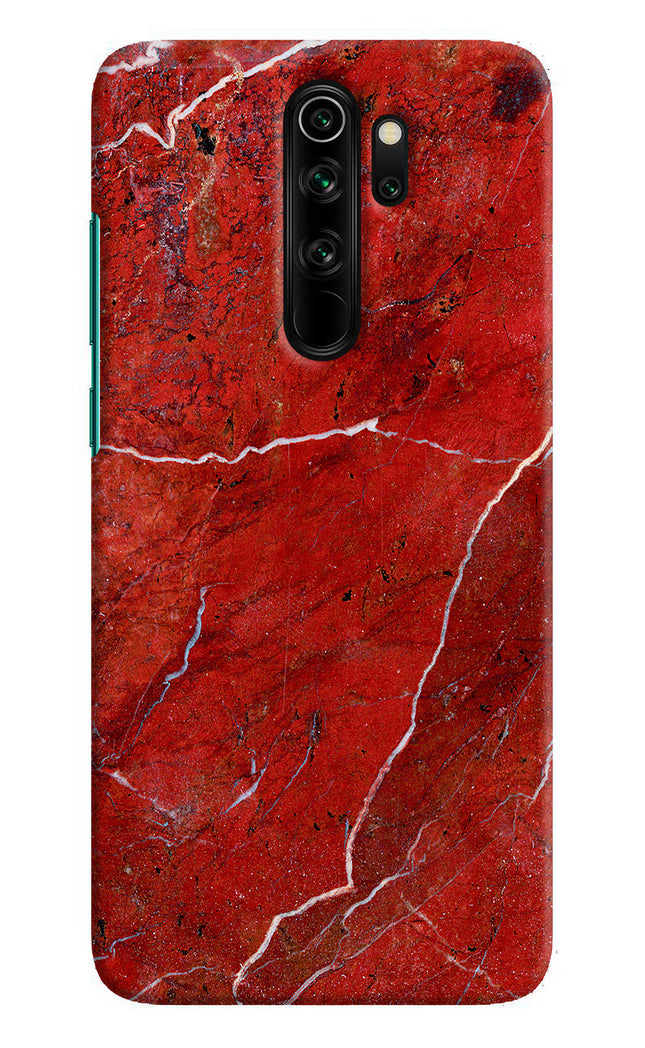 Red Marble Design Redmi Note 8 Pro Hard Case Back Cover by Casekaro
