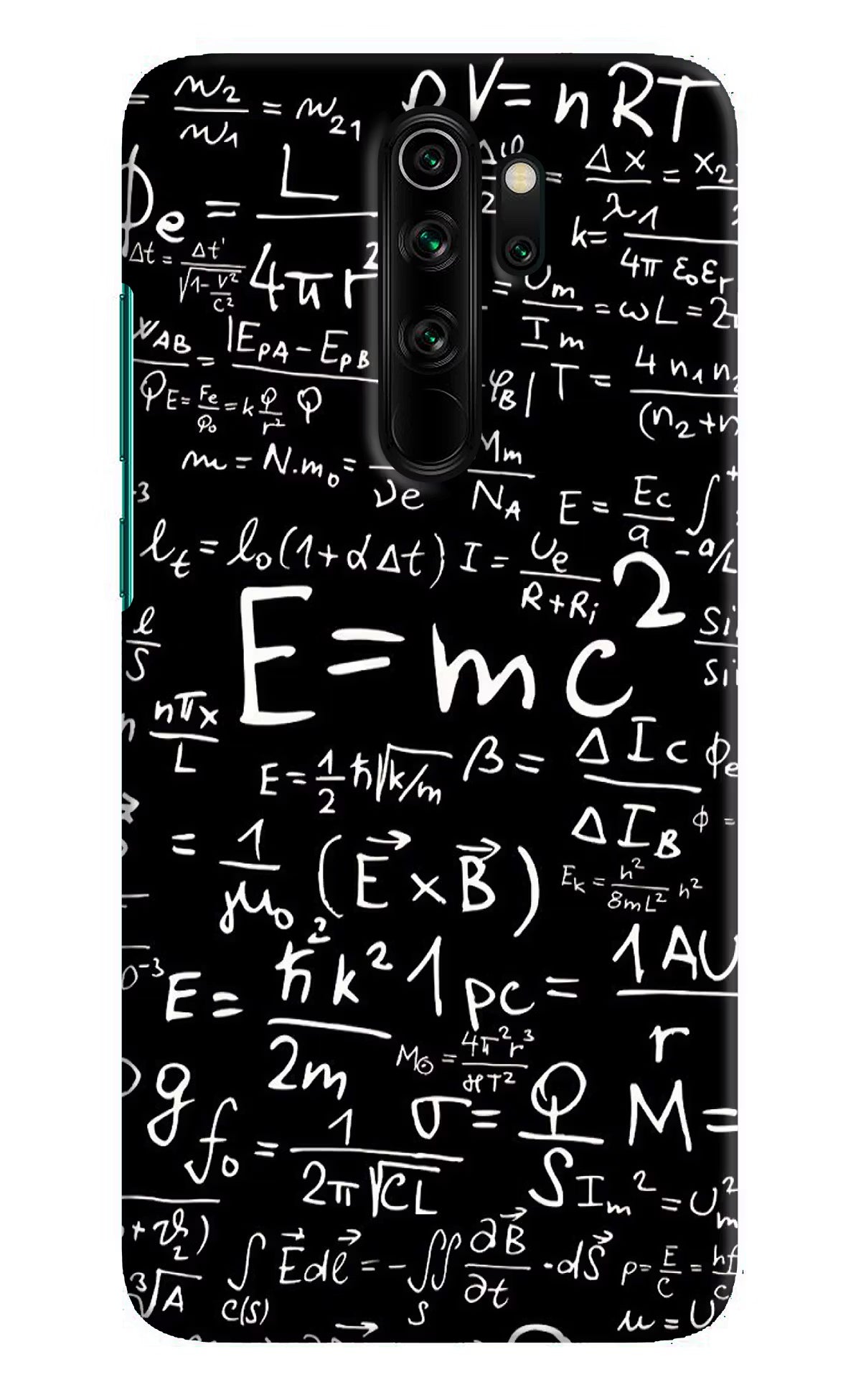 Physics Formula Redmi Note 8 Pro Hard Case Back Cover by Casekaro