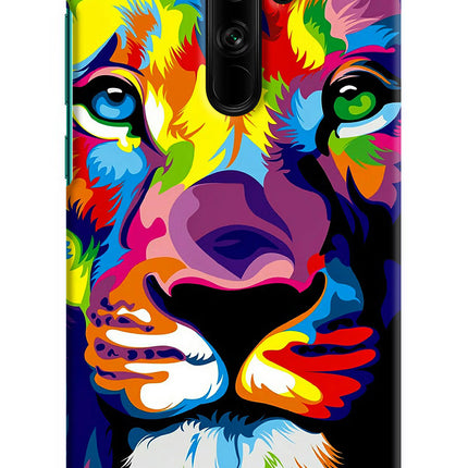 Lion Redmi Note 8 Pro Hard Case Back Cover by Casekaro