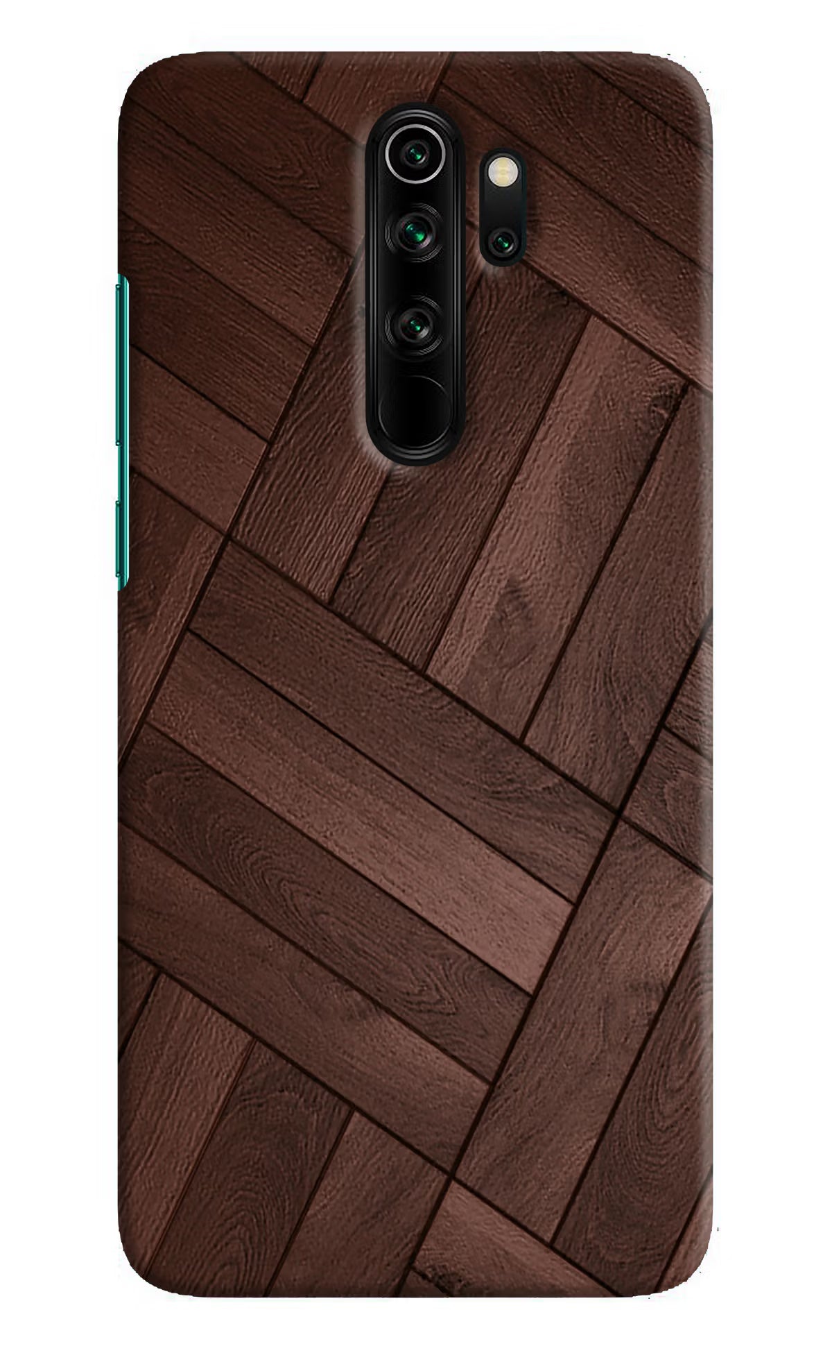 Wooden Texture Design Redmi Note 8 Pro Hard Case Back Cover by Casekaro