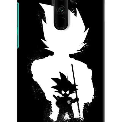 Goku Shadow Redmi Note 8 Pro Hard Case Back Cover by Casekaro