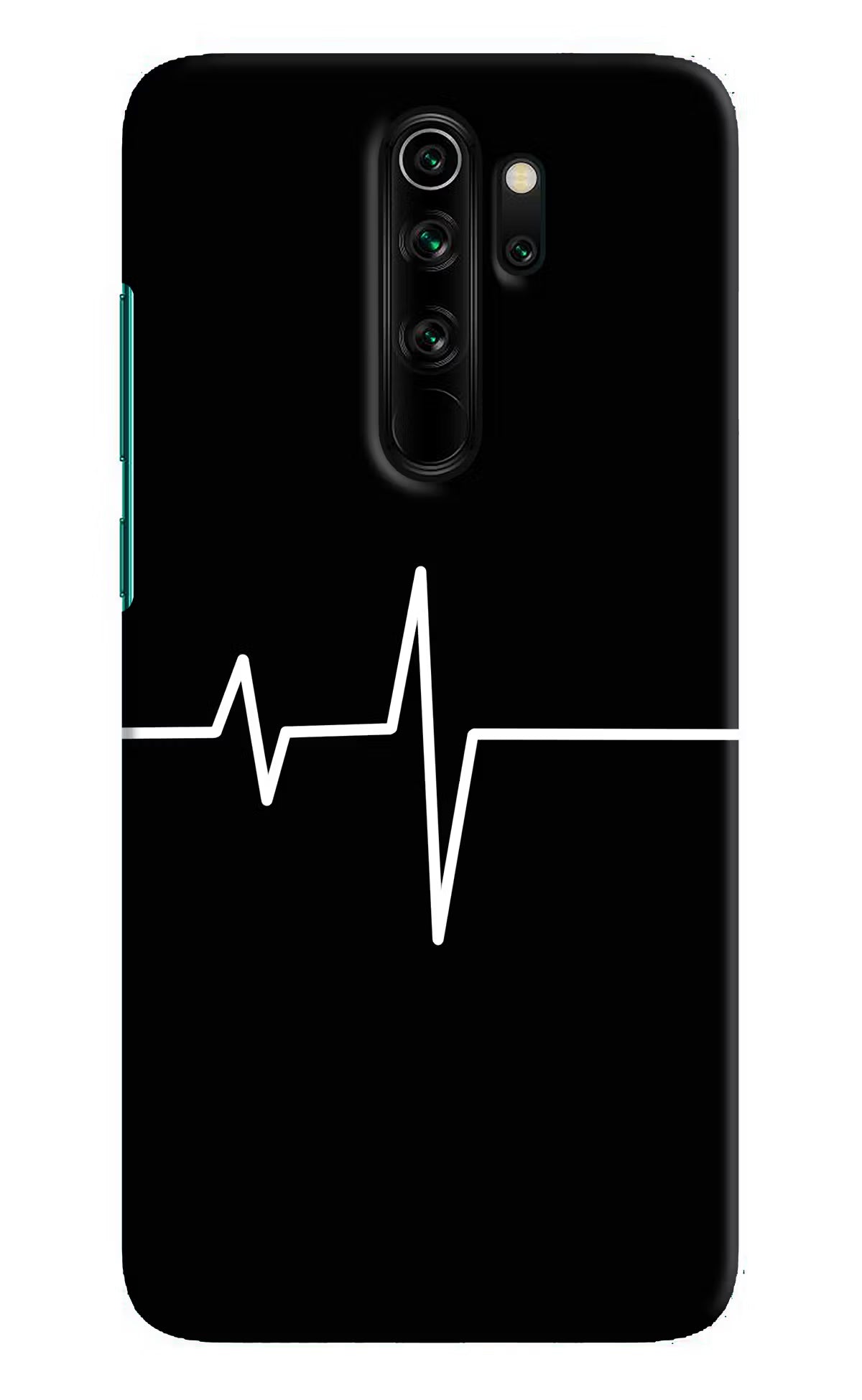 Heart Beats Redmi Note 8 Pro Hard Case Back Cover by Casekaro