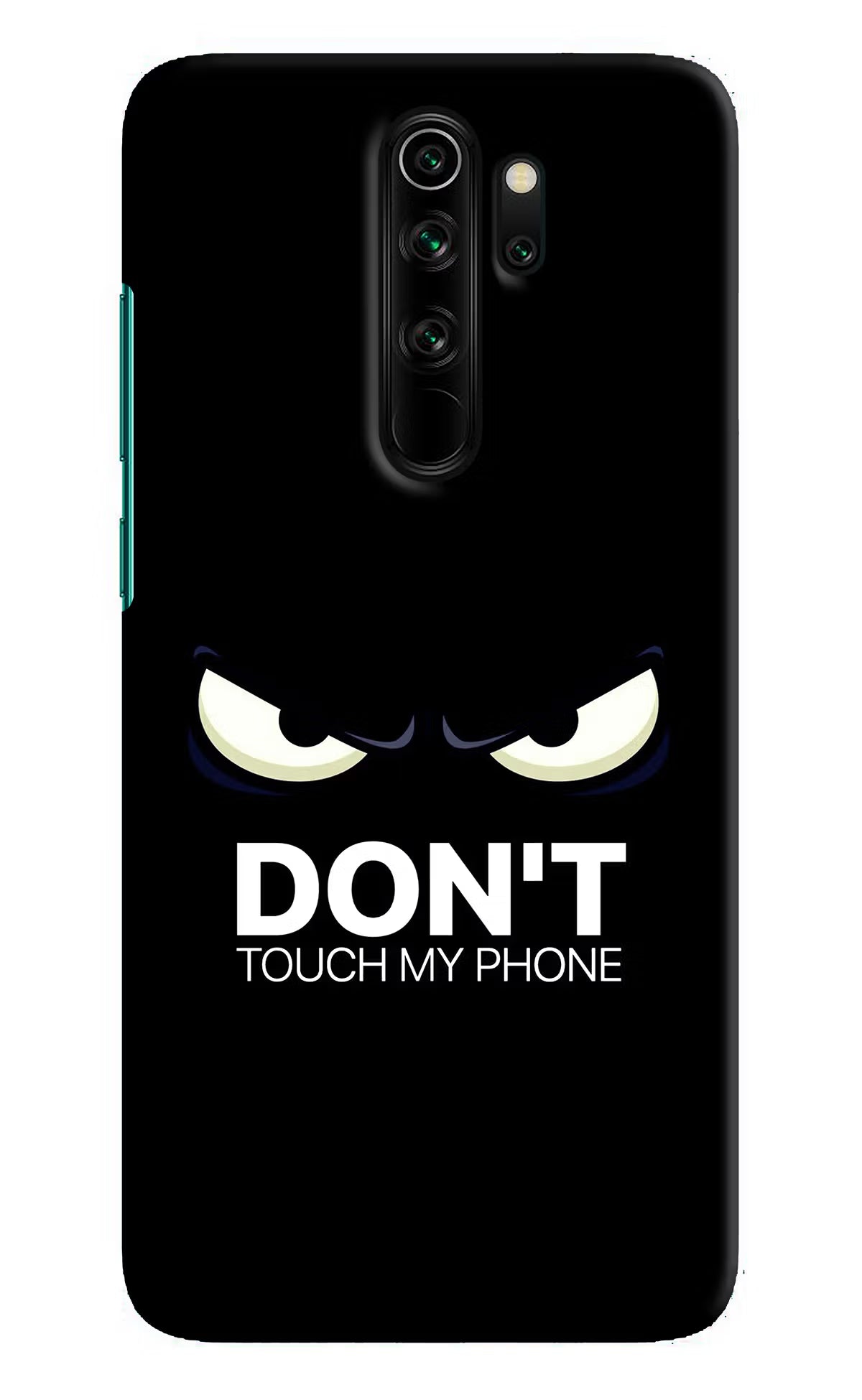 Don'T Touch My Phone Redmi Note 8 Pro Hard Case Back Cover by Casekaro