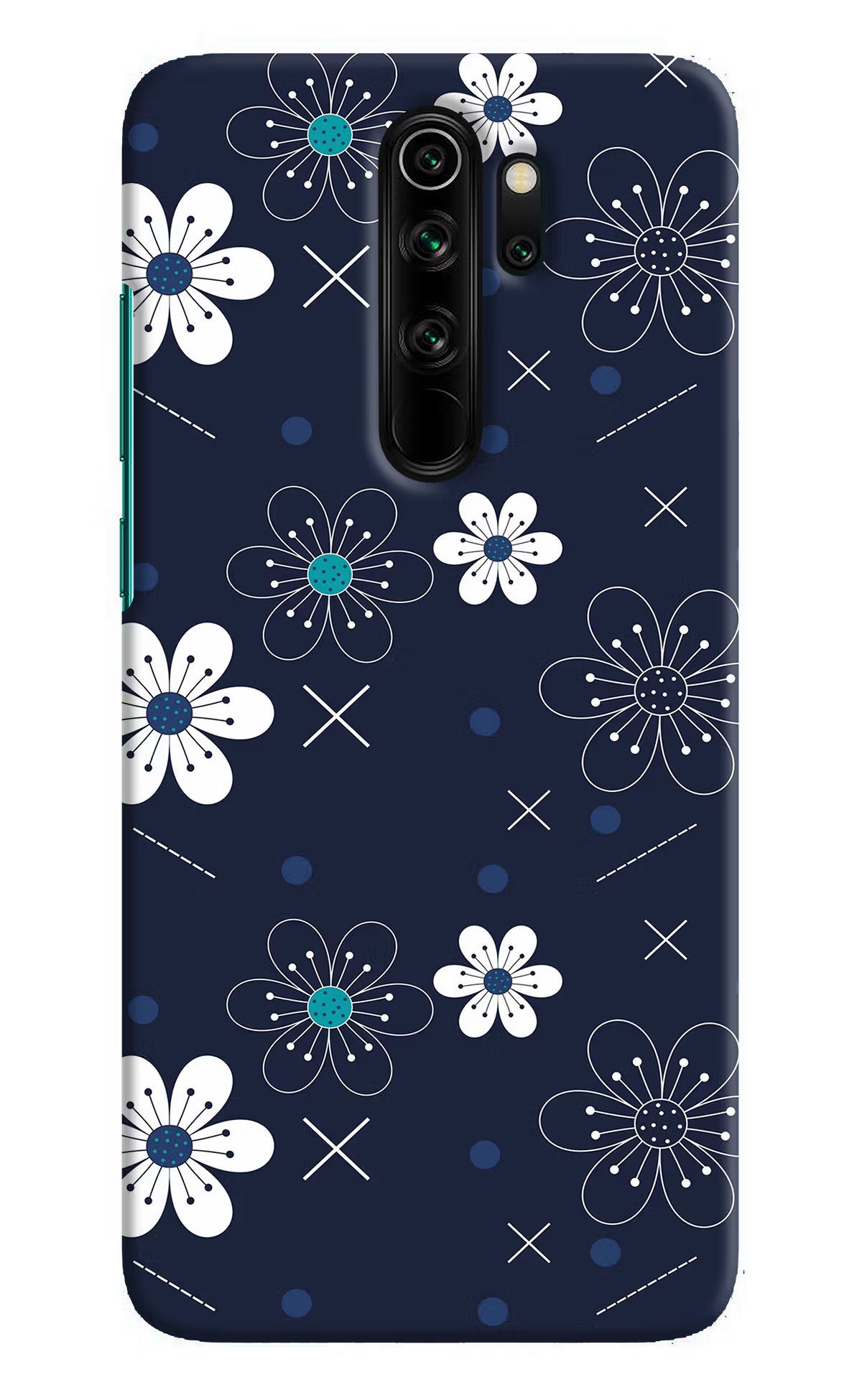 Flowers Redmi Note 8 Pro Hard Case Back Cover by Casekaro