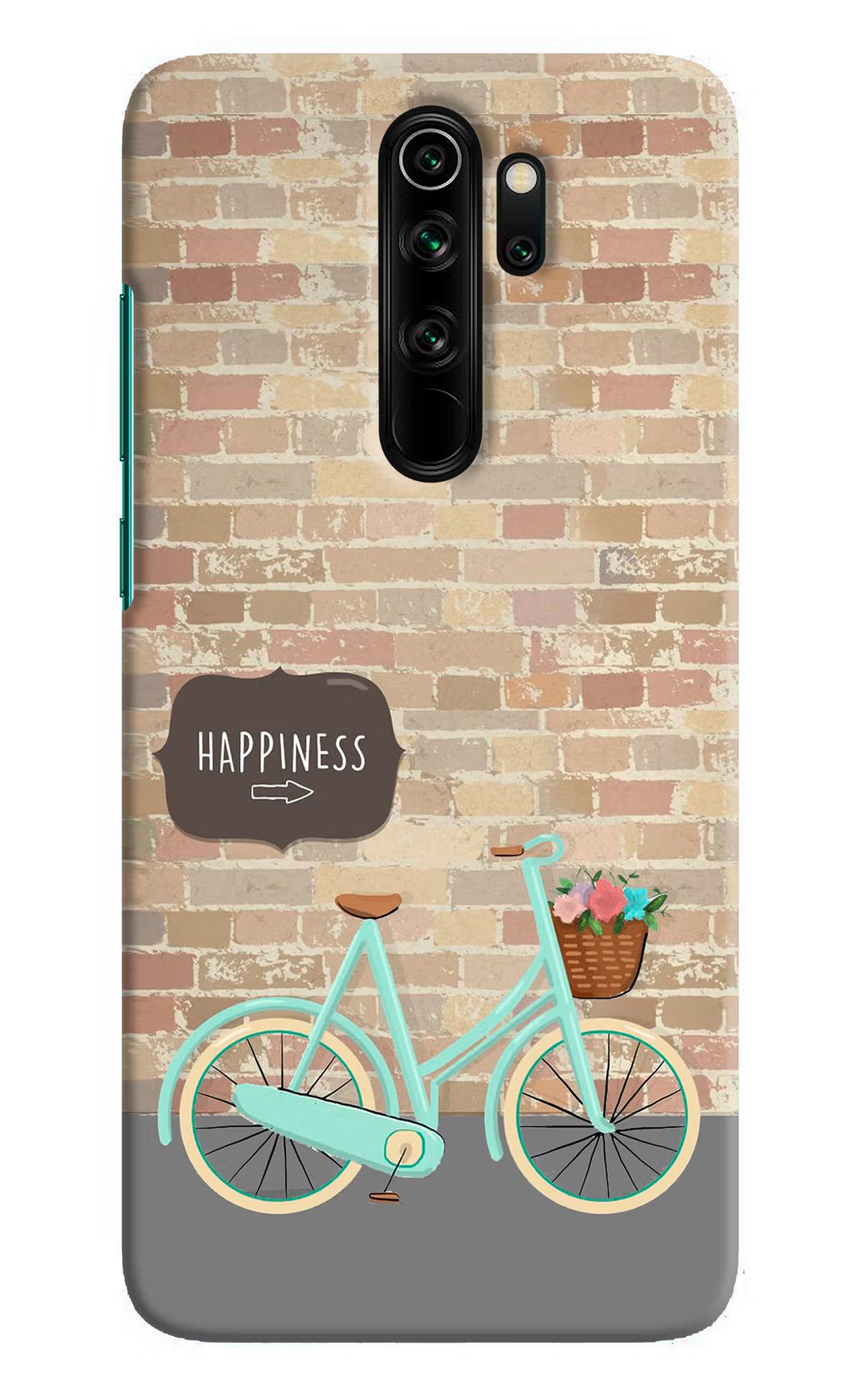 Happiness Artwork Redmi Note 8 Pro Hard Case Back Cover by Casekaro