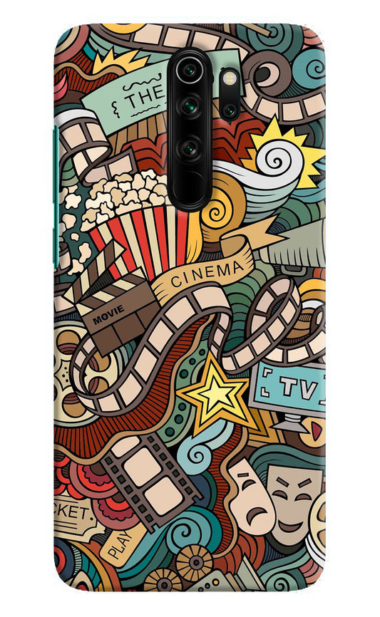 Cinema Abstract Redmi Note 8 Pro Hard Case Back Cover by Casekaro