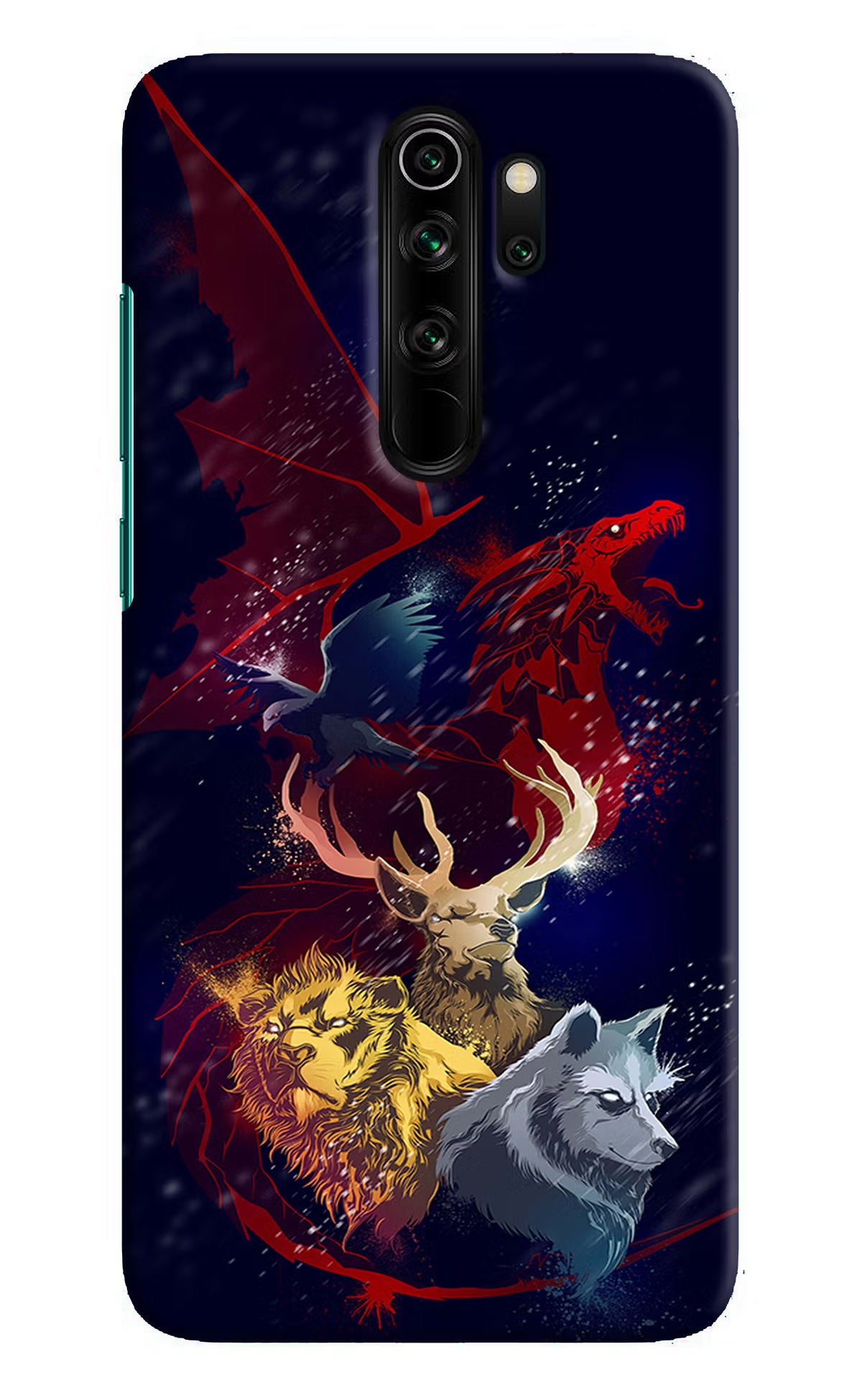 Game Of Thrones Redmi Note 8 Pro Hard Case Back Cover by Casekaro