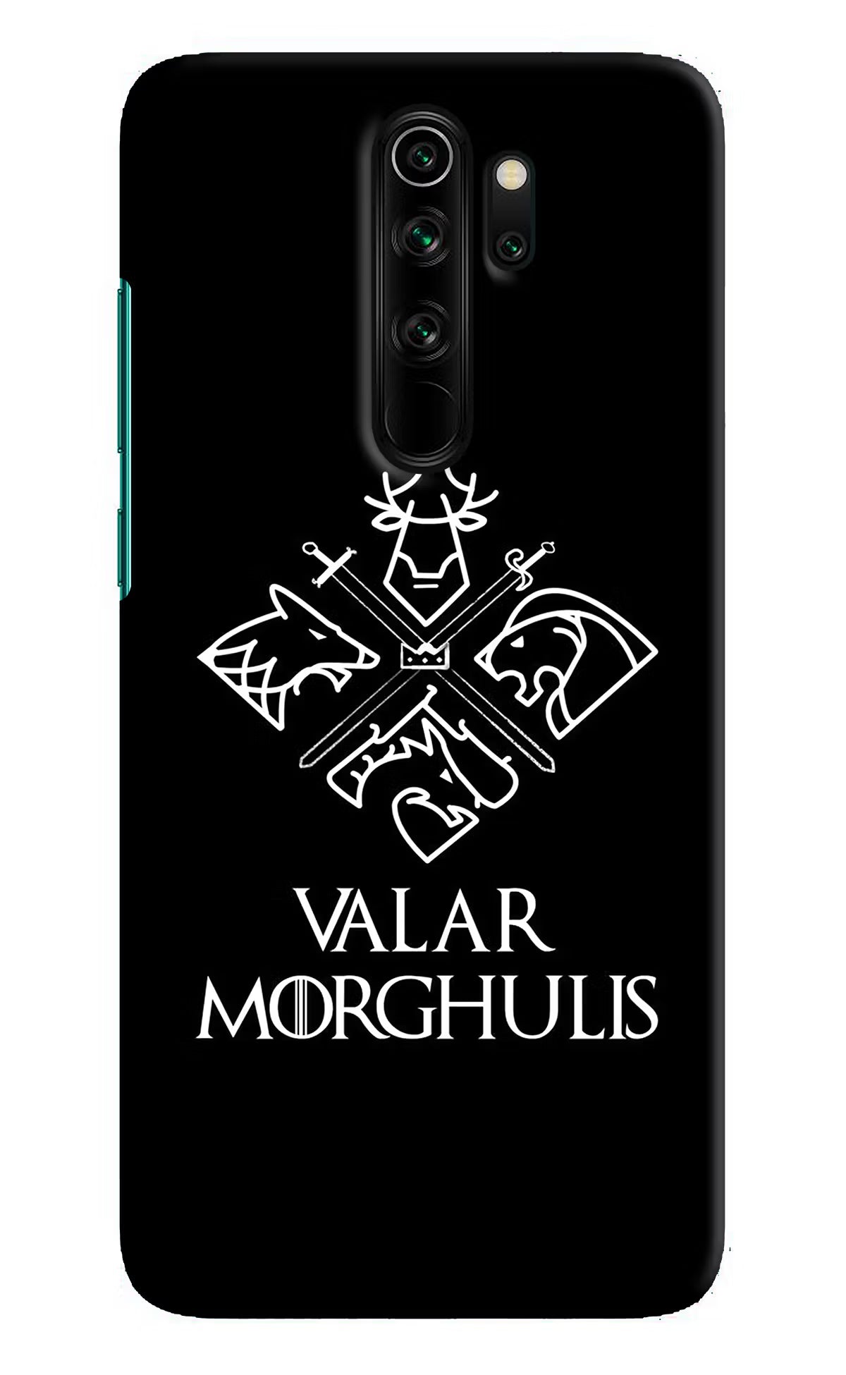 Valar Morghulis | Game Of Thrones Redmi Note 8 Pro Hard Case Back Cover by Casekaro