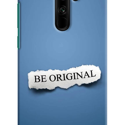Be Original Redmi Note 8 Pro Hard Case Back Cover by Casekaro