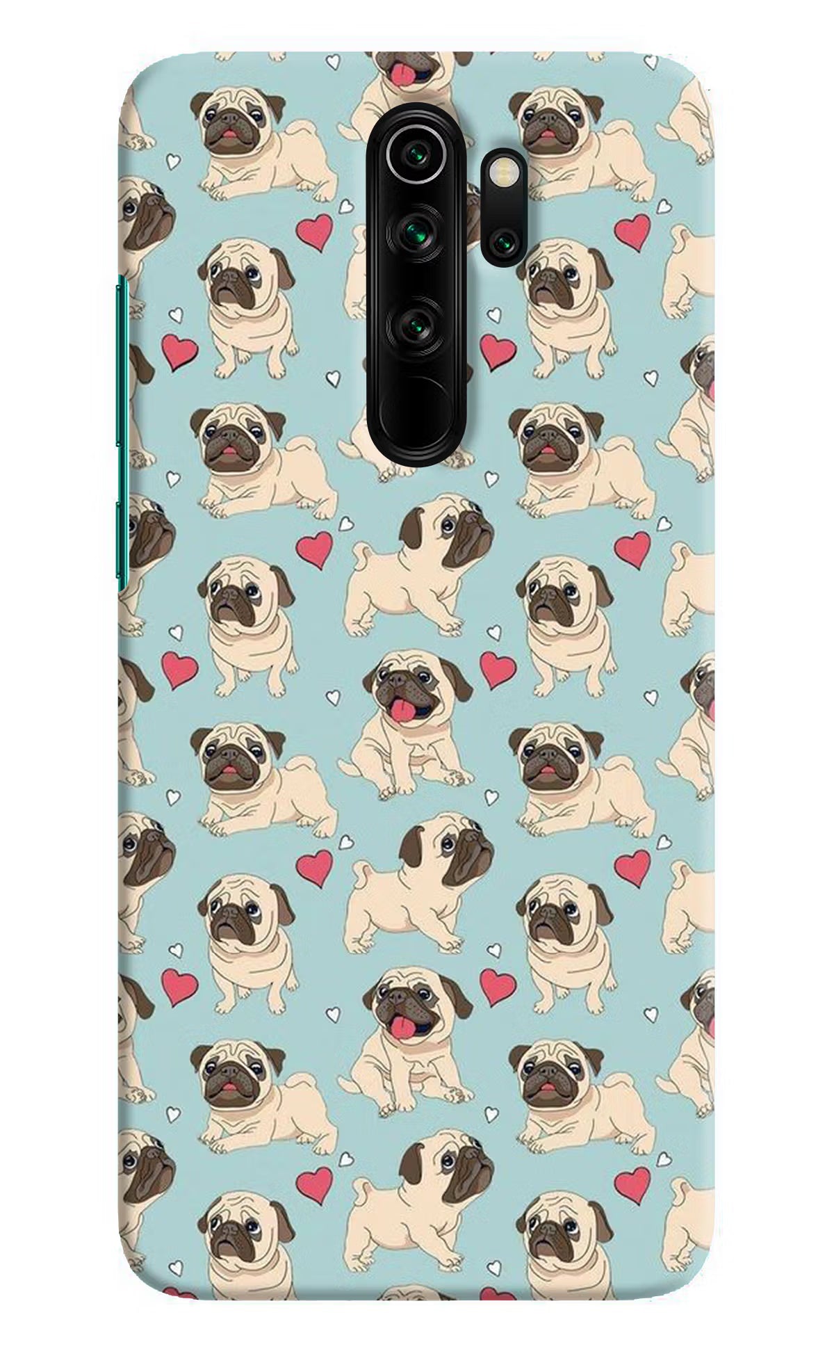 Pug Dog Redmi Note 8 Pro Hard Case Back Cover by Casekaro