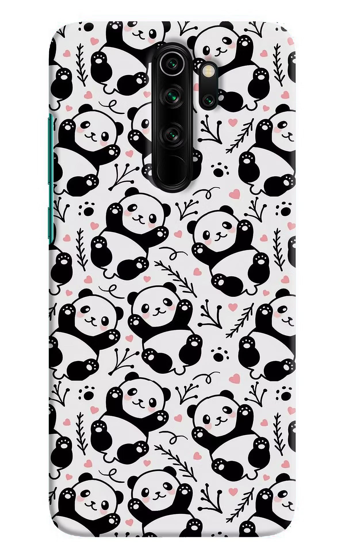 Cute Panda Redmi Note 8 Pro Hard Case Back Cover by Casekaro
