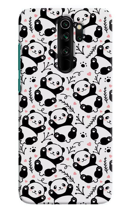 Cute Panda Redmi Note 8 Pro Hard Case Back Cover by Casekaro