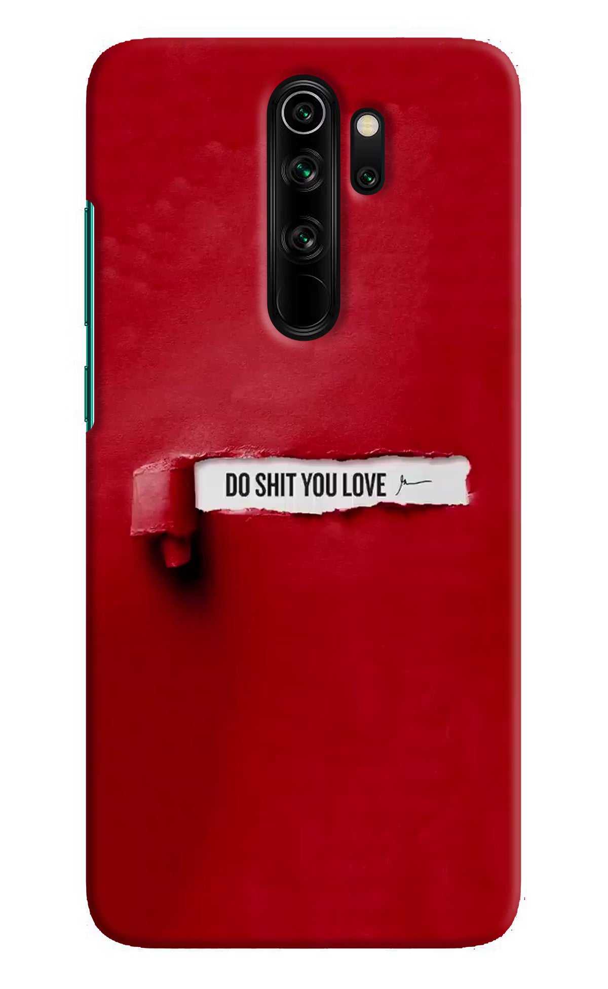 Do Shit You Love Redmi Note 8 Pro Hard Case Back Cover by Casekaro