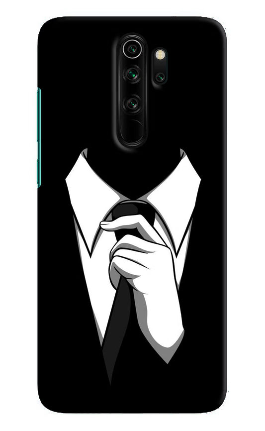 Black Tie Redmi Note 8 Pro Hard Case Back Cover by Casekaro