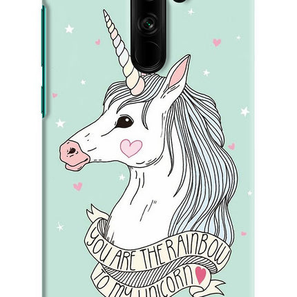 Unicorn Wallpaper Redmi Note 8 Pro Hard Case Back Cover by Casekaro