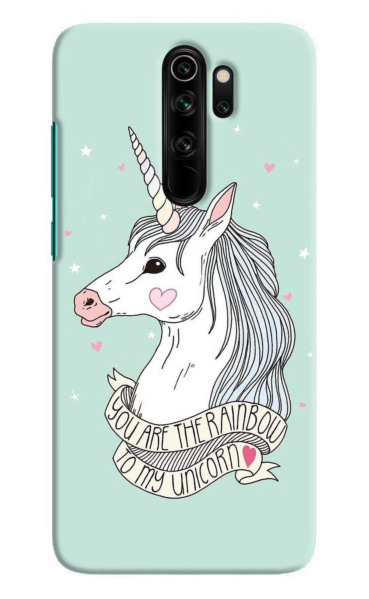 Unicorn Wallpaper Redmi Note 8 Pro Hard Case Back Cover by Casekaro