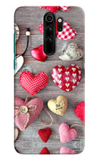 Love Wallpaper Redmi Note 8 Pro Hard Case Back Cover by Casekaro