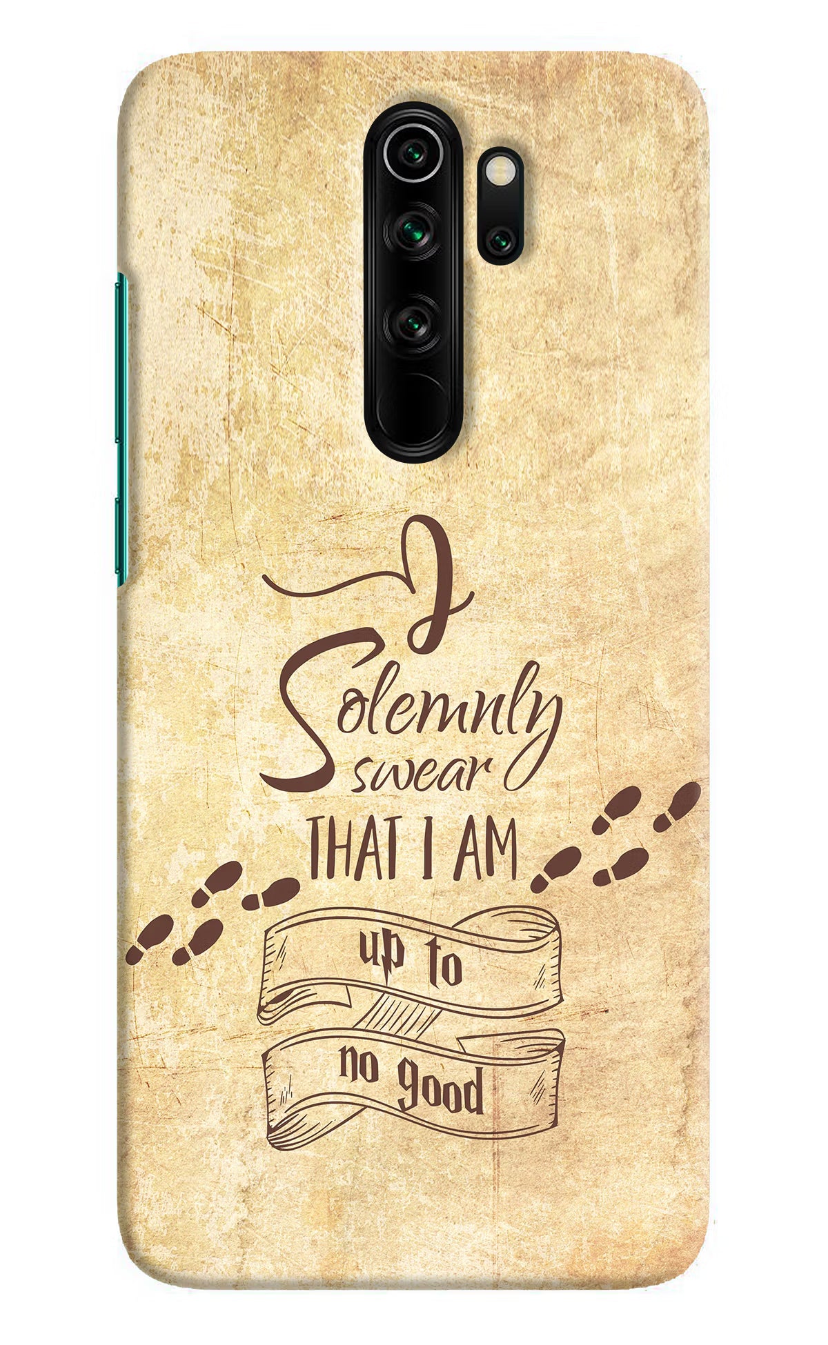 I Solemnly swear that i up to no good Redmi Note 8 Pro Hard Case Back Cover by Casekaro