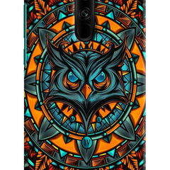 Angry Owl Art Redmi Note 8 Pro Hard Case Back Cover by Casekaro