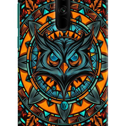 Angry Owl Art Redmi Note 8 Pro Hard Case Back Cover by Casekaro