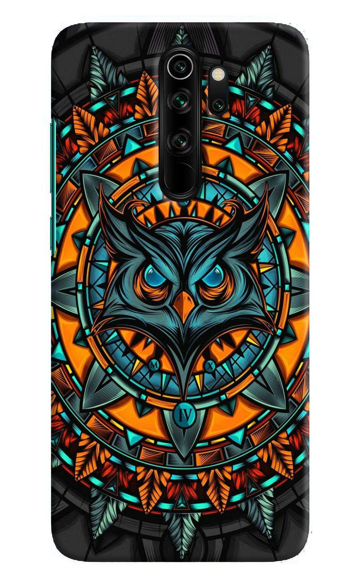 Angry Owl Art Redmi Note 8 Pro Hard Case Back Cover by Casekaro