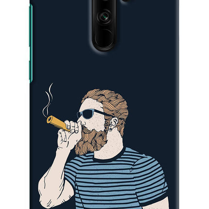 Smoking Redmi Note 8 Pro Hard Case Back Cover by Casekaro